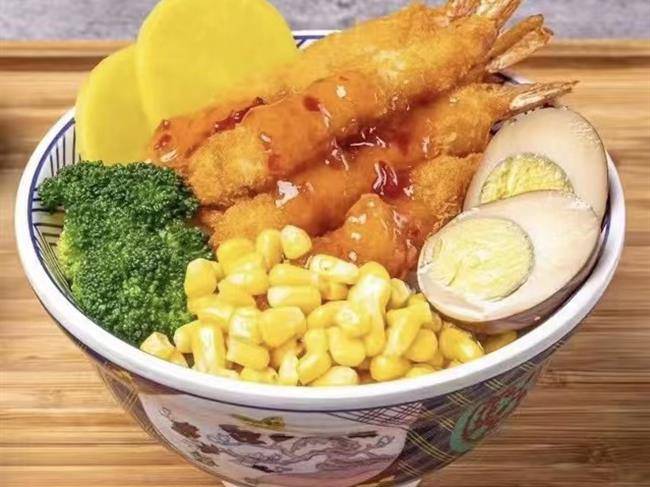 Q09 - 日式天妇罗炸虾饭🍤 | Japanese Shrimp Tempura On Rice